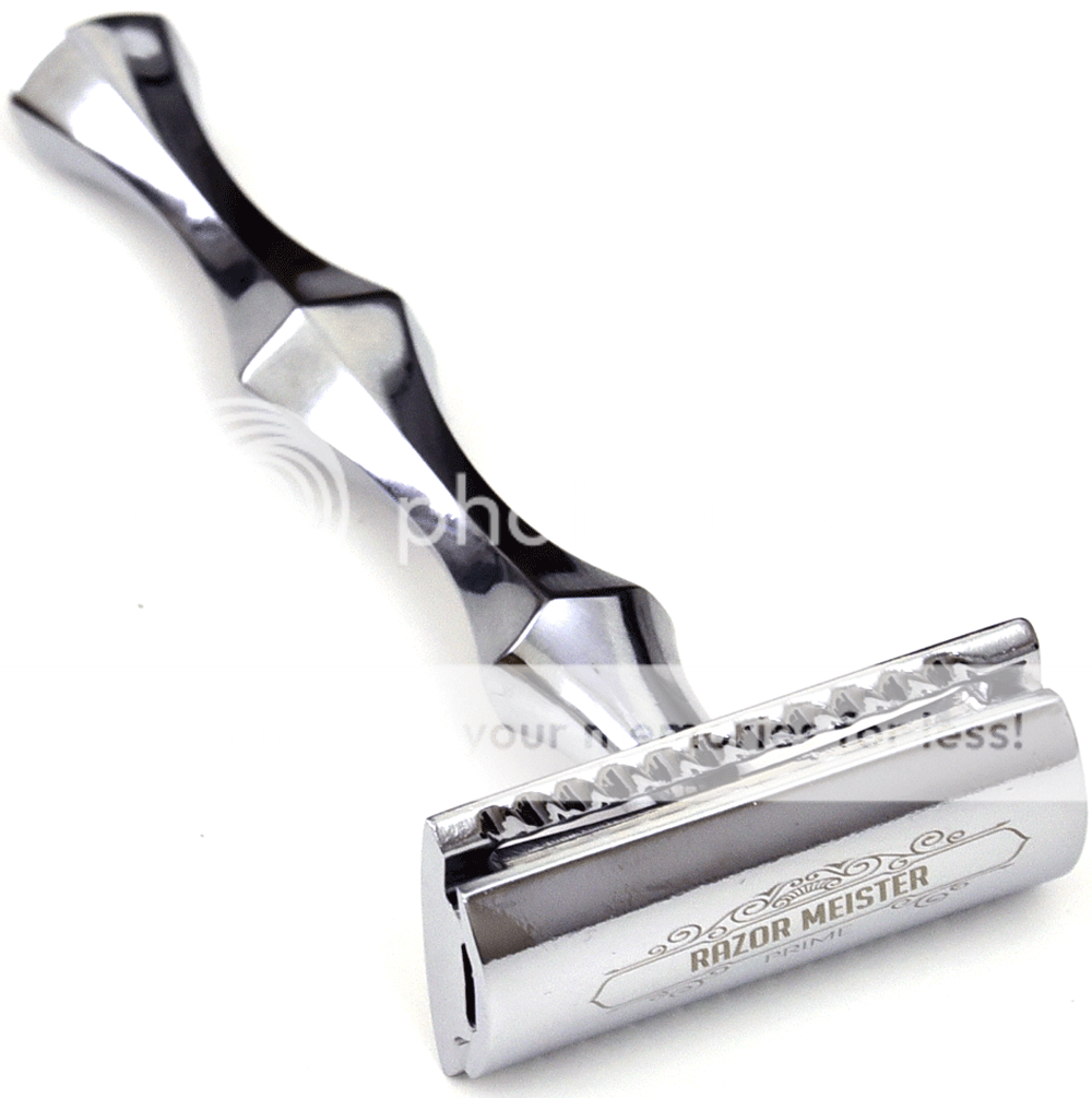 German Stainless SAFETY RAZOR + 50 RAZOR BLADES, Double Edge Razor